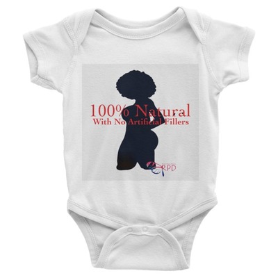 100% natural infant one-piece