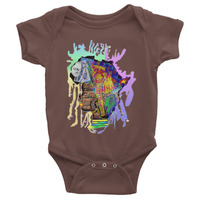 African Queen Infant one-piece - Thumbnail 4