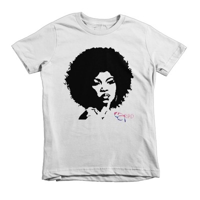 Afro lady kids t-shirt