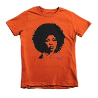 Afro lady kids t-shirt - Thumbnail 7