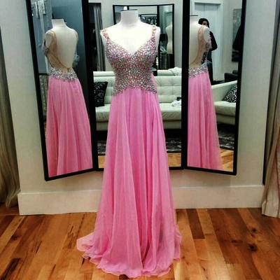 Cute prom dress, sweetheart prom dress,sleeveless prom dress, crystal prom dress,backless evening gown,tulle prom dress, hot sale prom dress,pd160108 - Thumbnail 3