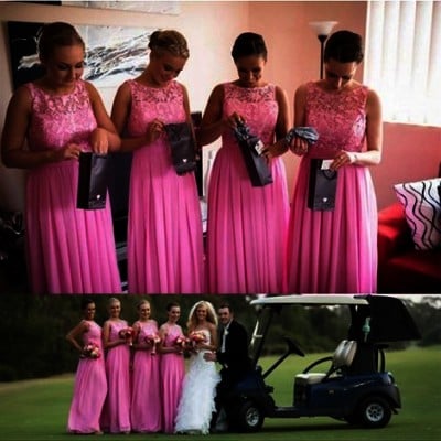 Cute bridesmaid dress, sweetheart bridesmaid dress, long sleeve bridesmaid dress,  tulle bridesmaid dress, hotsale bridesmaid dress, pd160122 - Thumbnail 4