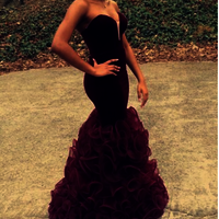 Organza Prom  Dresses Floor Length pst0336 - Thumbnail 1