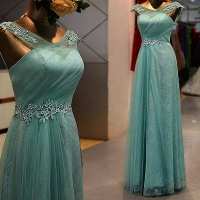 Prom dresses ,prom gowns ,high waist prom dresses,deep v-neck prom dress, crystal long appliques prom dress prom gowns ,pd160141 - Thumbnail 2