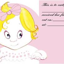 Baby's First Haircut (Girl) 40G1