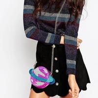 Hawaii Harajuku Galaxy Planet Bag Shoulder Bag - Thumbnail 1