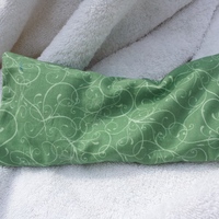 Lavender Flaxseed Eye Pillow in plant green - Thumbnail 3