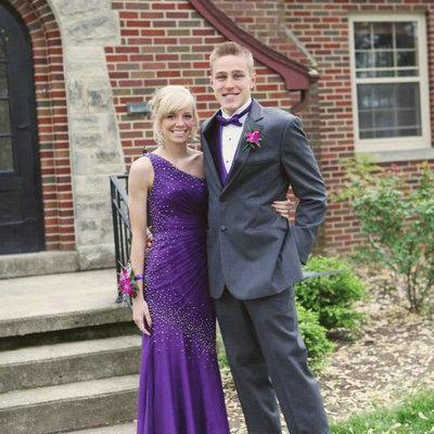 One shoulder prom dresses floor length pst0375