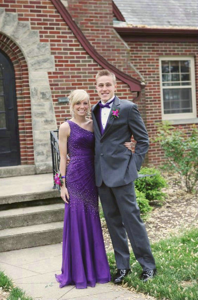 One Shoulder Prom Dresses Floor Length pst0375