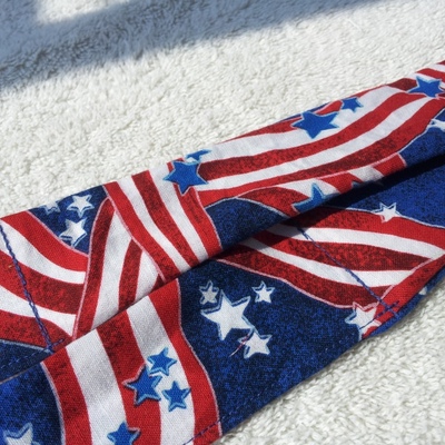 Magick moss chillers or neck cool downs in red,white, and blue
