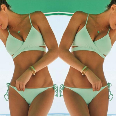 Fashion sexy split two-piece bikini   81606