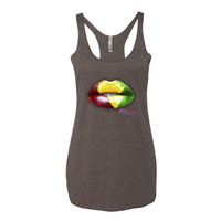 Africa lips tank top - Thumbnail 1