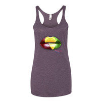 Africa lips tank top - Thumbnail 5