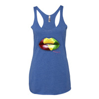 Africa lips tank top - Thumbnail 6