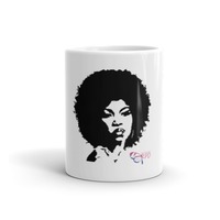 Afro Lady Mug - Thumbnail 4