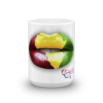 Africa lips mug