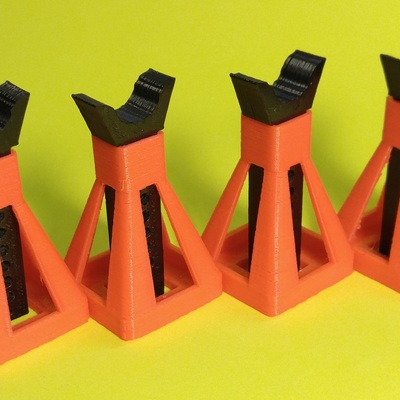 Jack stand 4 piece set rc 1/10 scale accessories