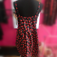 Kawaii Sweet Cherries Pattern Vest Dress SP165413 - Thumbnail 3