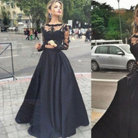 Two piece prom dress, long prom dress, lace prom dresses, long sleeve prom dress, sexy prom dress, popular prom dress, elegant prom dress, PD15081 - Thumbnail 2