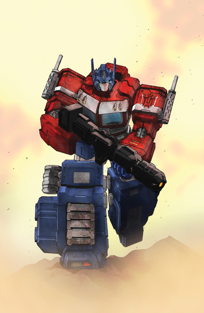 Optimus Packaging Art