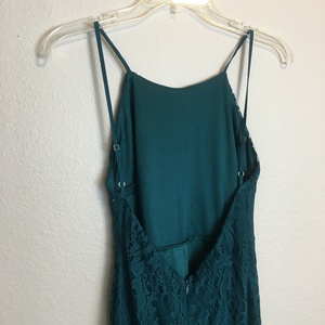 Teal Lace Dress - Thumbnail 3