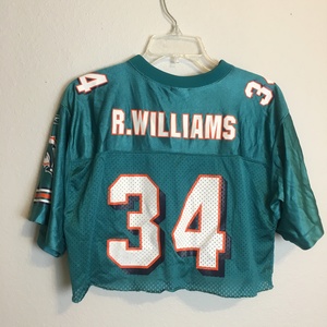 Cropped Dolphins Jersey - Thumbnail 1