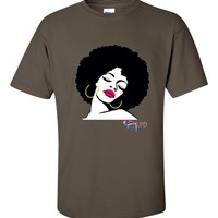 Mz Lips extended sizes  t-shirt - Thumbnail 2