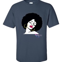 Mz Lips extended sizes  t-shirt - Thumbnail 5