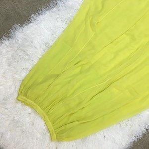 Yellow Maxi Skirt - Thumbnail 1