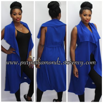 Colbalt blue trench
