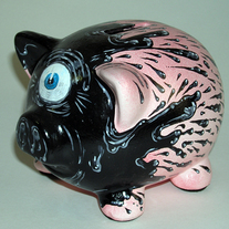 Splat Pig... Here's mud in yer eye!