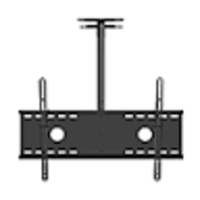 CEILING TV MOUNT FOR BIG TV'S UP TO 165LBS - Thumbnail 1