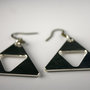 Legend of Zelda Triforce Earrings-1