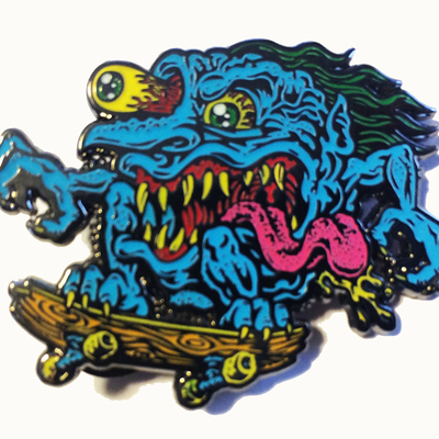 Skate creep (blue hard enamel) pin le(50)