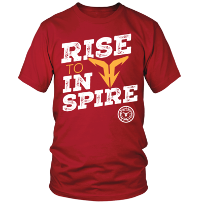 Rise to inspire tshirt