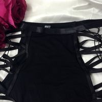 Black lace up sexy panties - Thumbnail 3