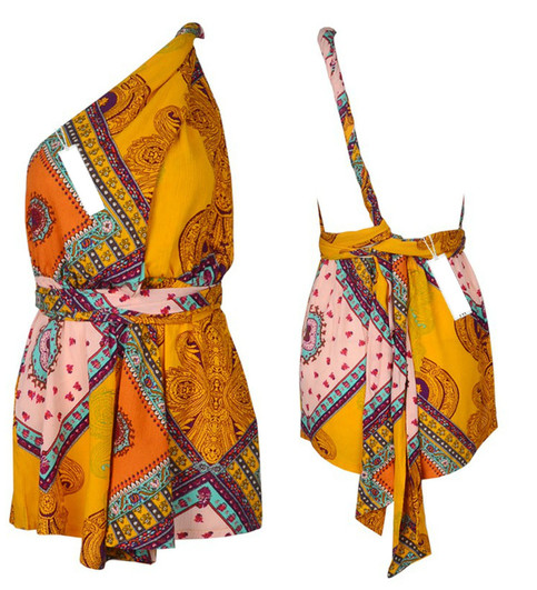 Multiway Halter Strap Jumpsuits