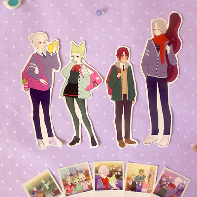 Charlatans school diary sticker pack