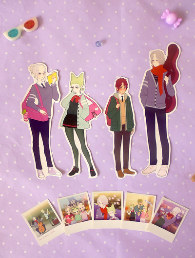 Charlatans_School Diary sticker pack