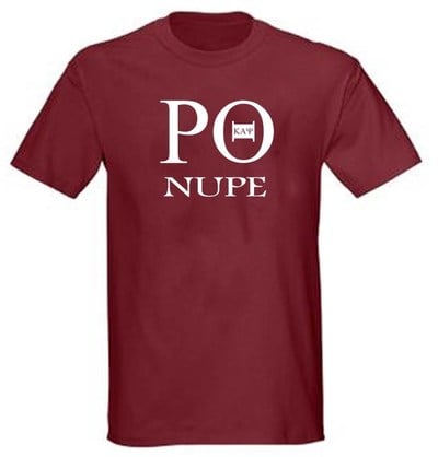 Kappa Alpha Psi Rho Theta Chapter NUPE T-shirt (Radford University)