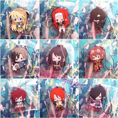 Tales of Friends Rubber Strap - Luke / Lion / Ludger / Asbel / Yuri / Victor / Milla / Zelos / Rita - 