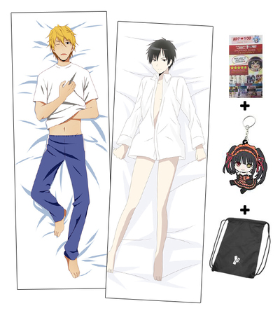New Durara Anime Dakimakura Japanese Hugging Body Pillow Cover ADP62022
