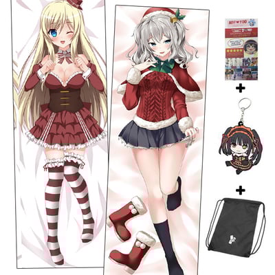 New noucome and kancolle anime dakimakura japanese hugging body pillow cover adp62013 and adp62018