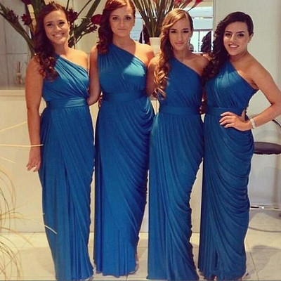 Bridesmaid dress, long bridesmaid dress, jersey bridesmaid dress, cheap bridesmaid dress, convertible bridesmaid dress, simple bridesmaid dre,pd160167 - Thumbnail 4