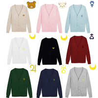 JK japanese sailor moon bear cardigan sweater coat - Thumbnail 4