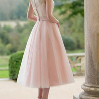 Knee Bridesmaid Dresses Floor Length pst418 - Thumbnail 1