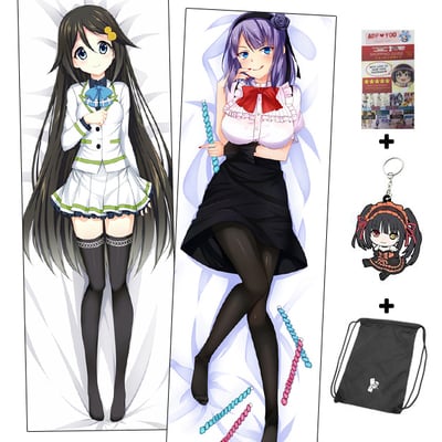 New dagashi kashi anime dakimakura japanese hugging body pillow cover adp62007- 62020