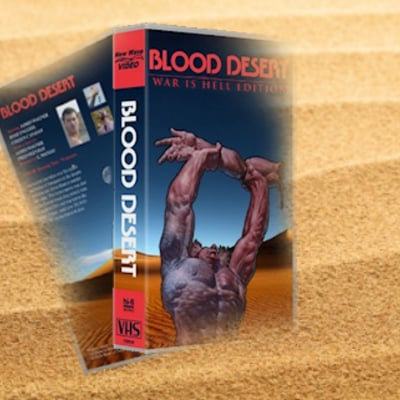 Blood desert: war is hell edition vhs - Thumbnail 4