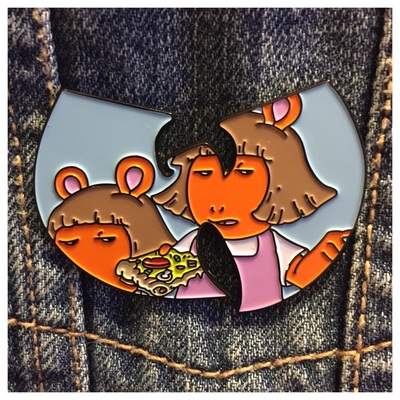 D.W. Forever Enamel Pin SW037