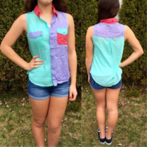 Perfect Colorblock Top